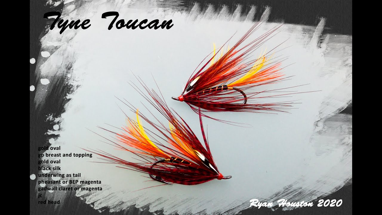 FLY TYING THE TYNE TOUCAN SALMON FLY WITH RYAN HOUSTON