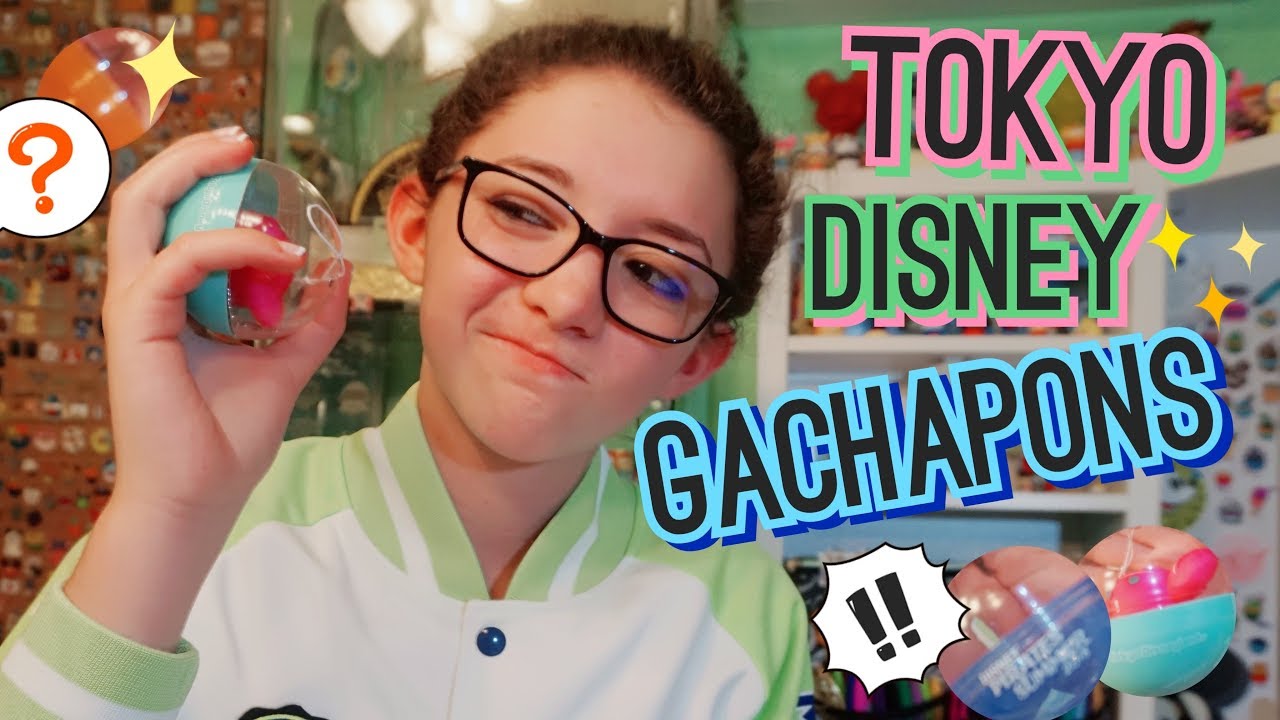 Tokyo Disney Gachapon Mystery Capsule Surprise!! Tokyo Disneyland + Disney Sea
