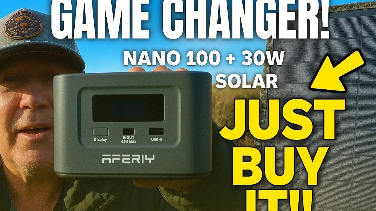 Солнечная панель Aferiy Nano 100 + 30 Вт 🔋 | Новое слово в мире уличной энергетики — просто купит...