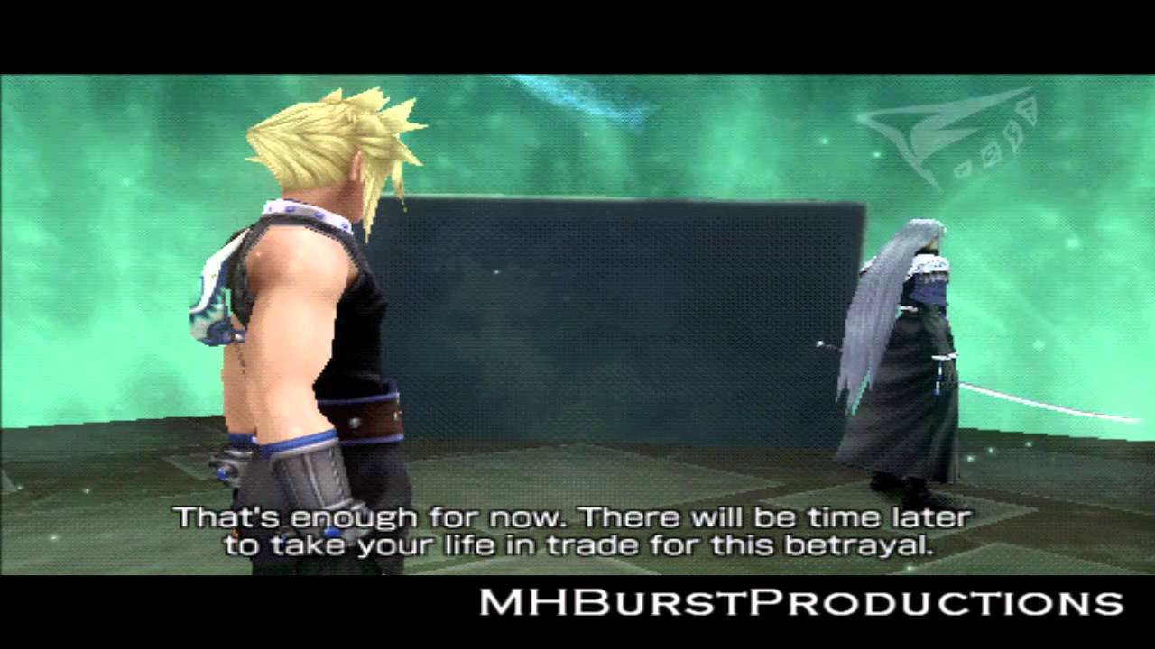 Dissidia 012 Duodecim [ENGLISH] Report 5&7: Cloud's Conflict (Main Battles + Cutscenes)  HD