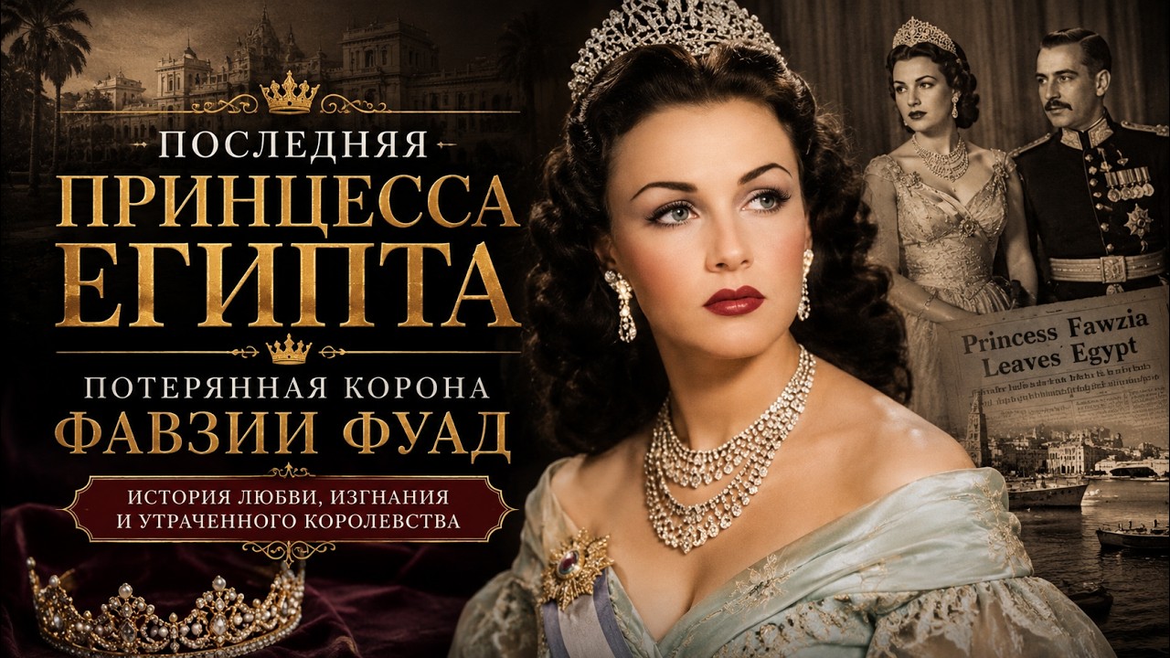 Последняя принцесса Египта: потерянная корона Фавзии Фуад.The Last Princess of Egypt.