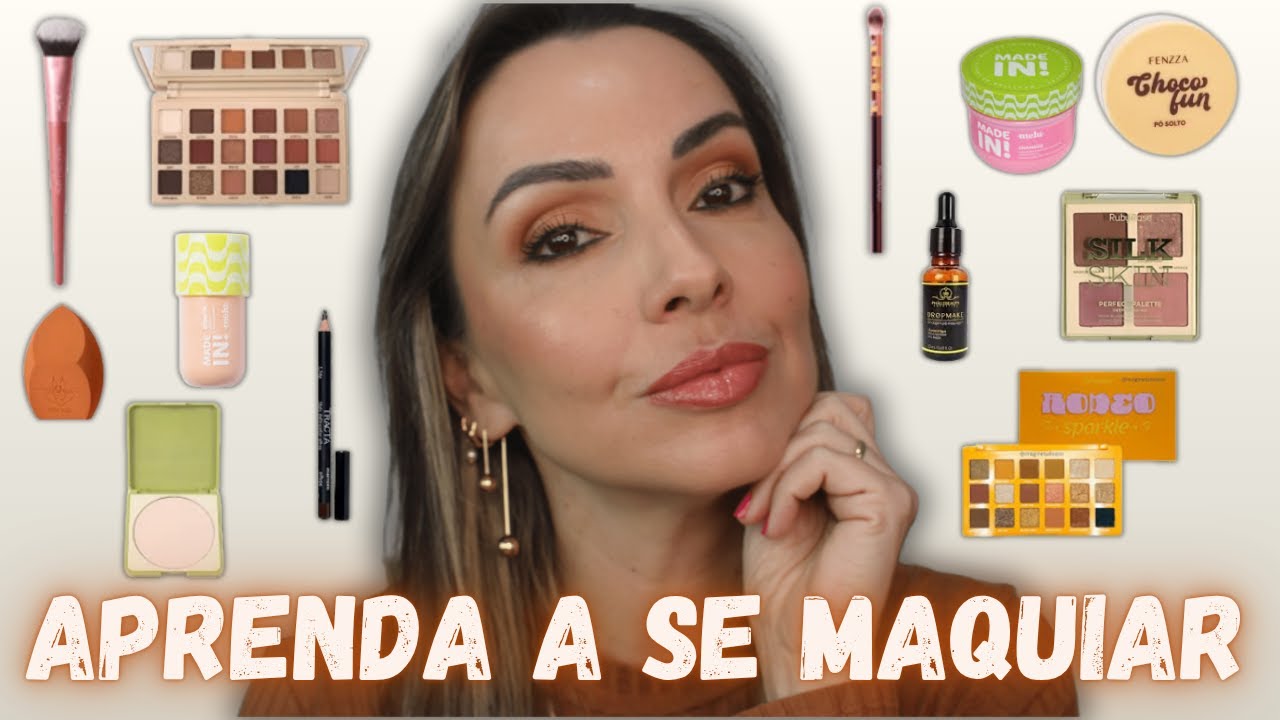 MAQUIAGEM PARA INICIANTES COM EFEITO PROFISSIONAL