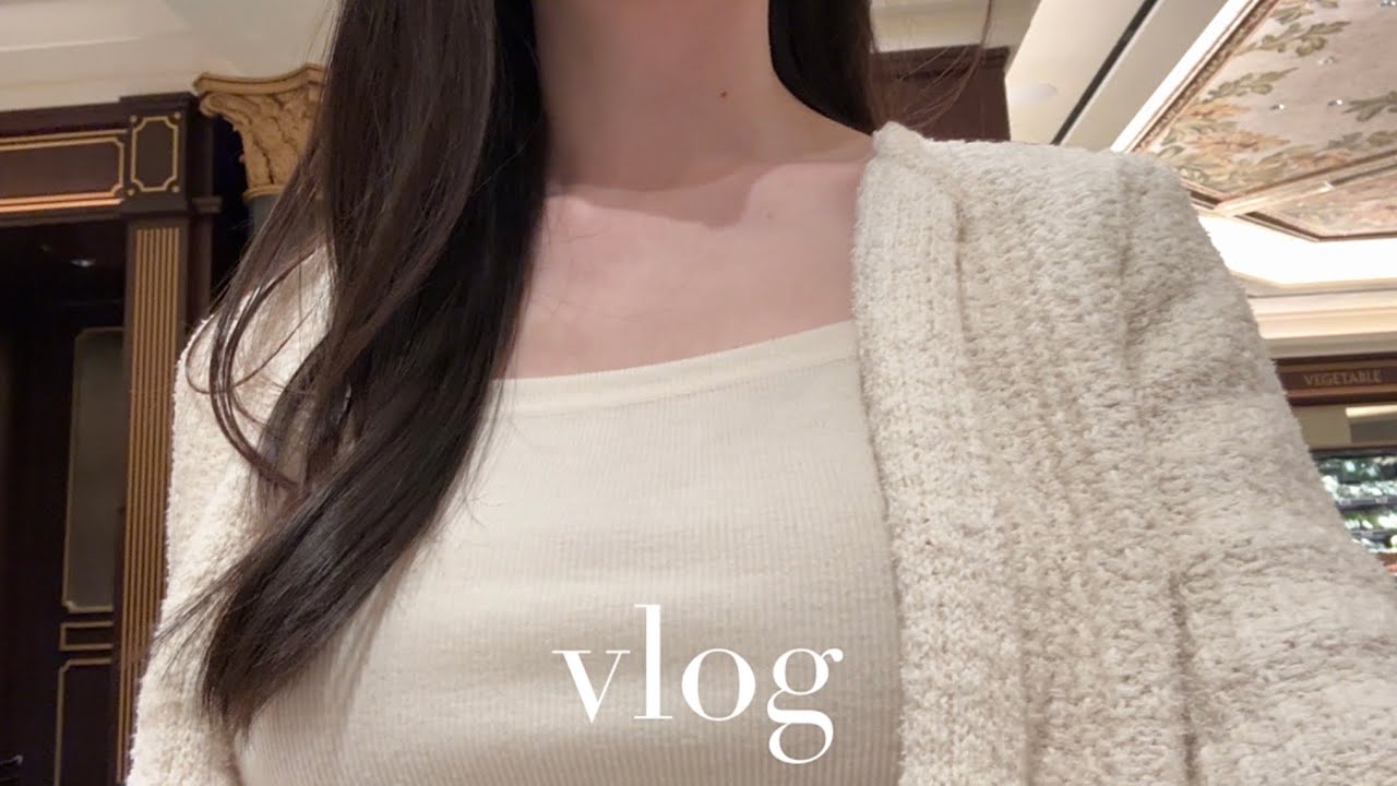 일상 브이로그 | 기초템 르뮤 Le Mieux 수분케어🫧 | ‘금돈옥’ 갈비 | 여수여행 로타리 식당, 딸기 찹쌀떡 