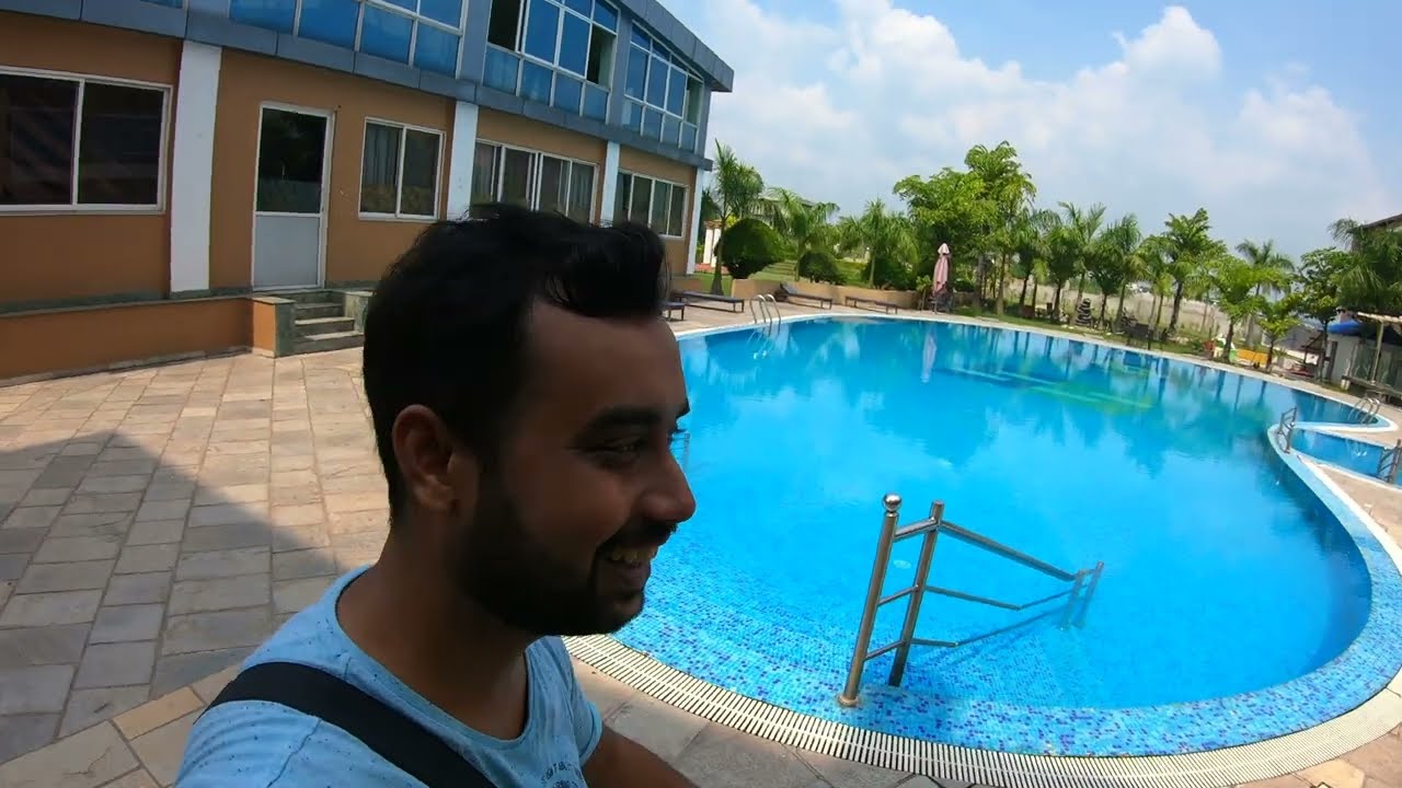 Nepal Road Trip Day2 - Simara hotel, Bhansar cost- Mustang bike ride - 4K - Vlog #28