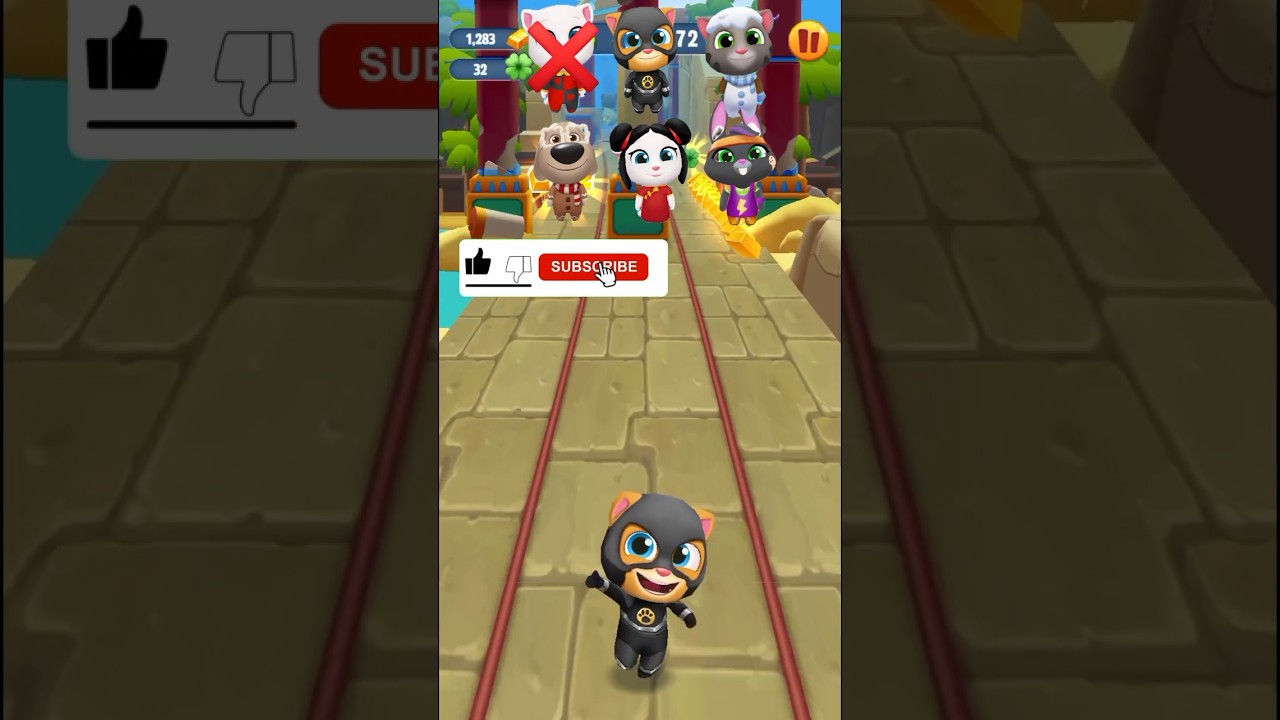 Talking Tom Gold Run - Funny Fails 😂🤣:(Gameplay)Talking Tom&middot; 8.6M view'#shorts #youtube
