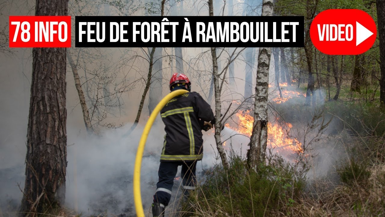 [78INFO] Feu de forêt à Rambouillet le 24 avril