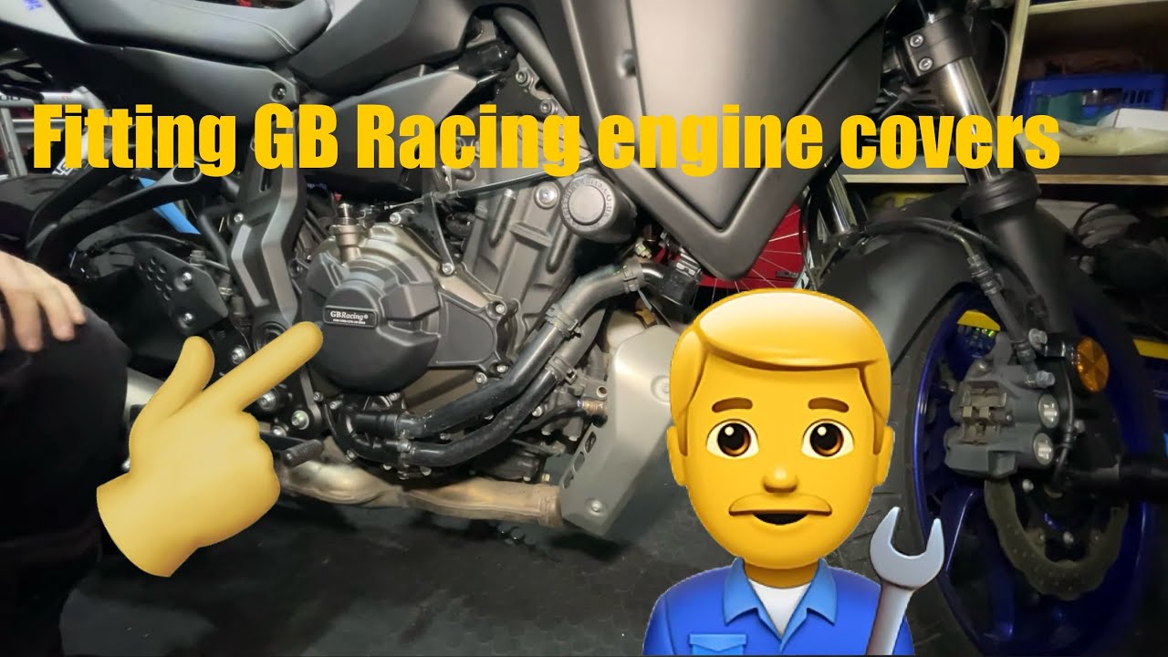 how to fit GB Racing Engine Case Covers to tracer 7