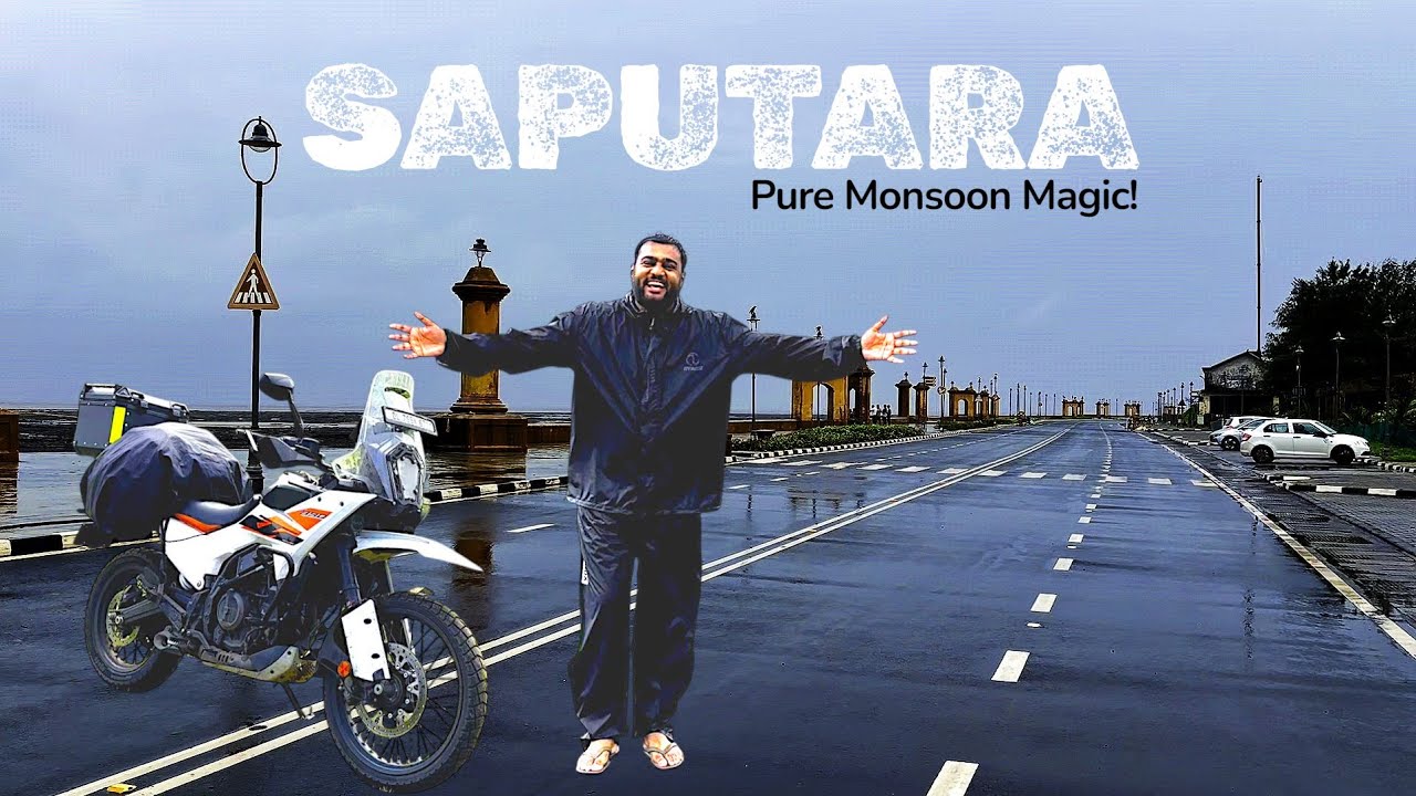 Coast of Daman To Hills of SAPUTARA Pure Monsoon Magic! Bike Ride on 2025 KTM 390 Adventure