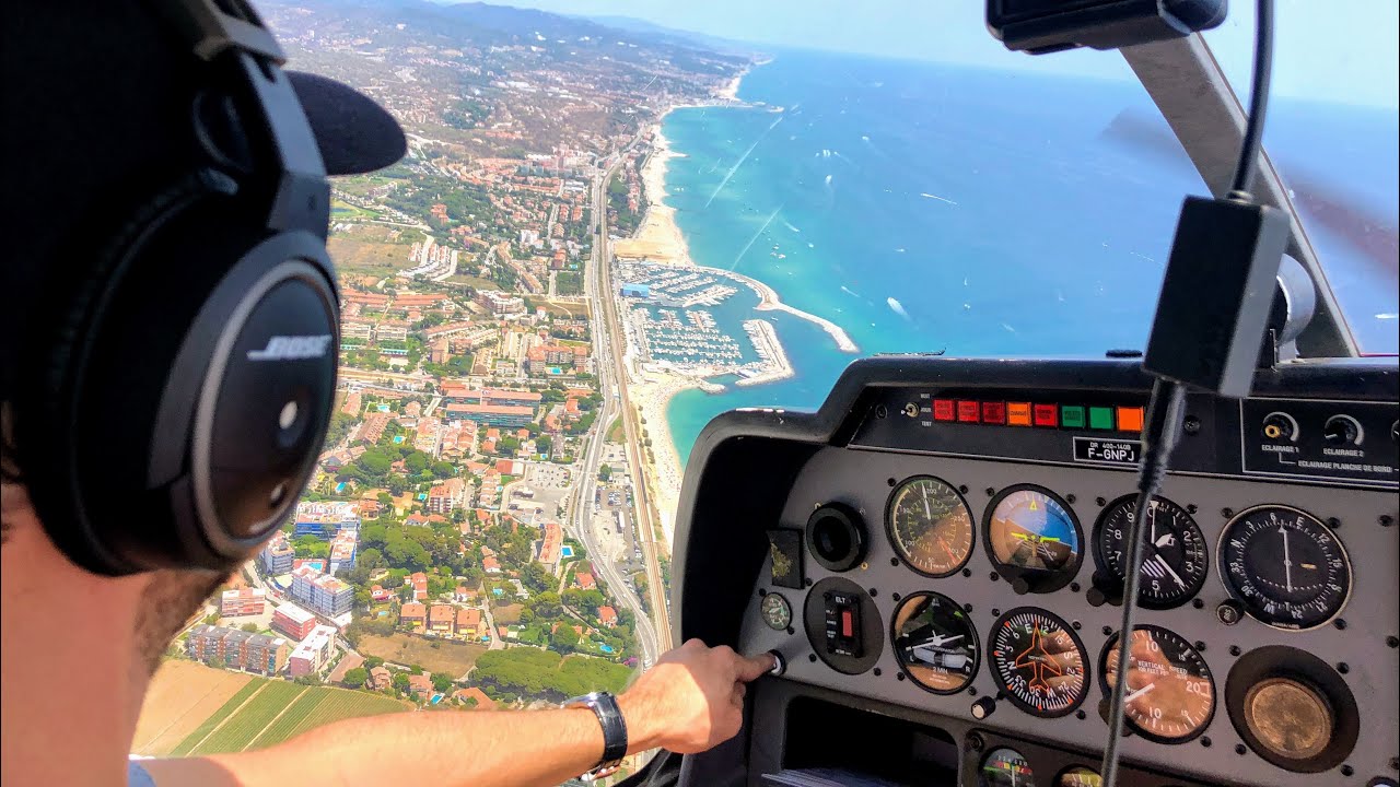 Barcelone Paris en DR400