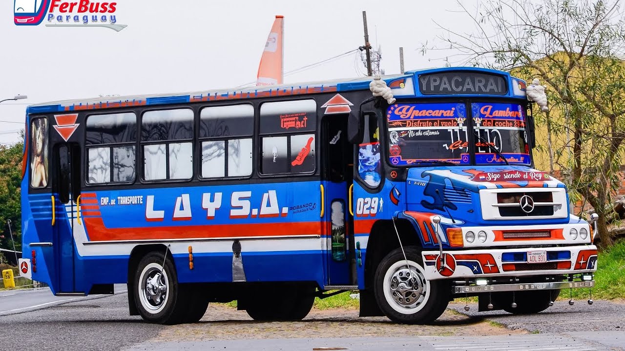 Linea 128 Lago Azul de Ypacarai S.A. Homenaje | Angel Alvaros 