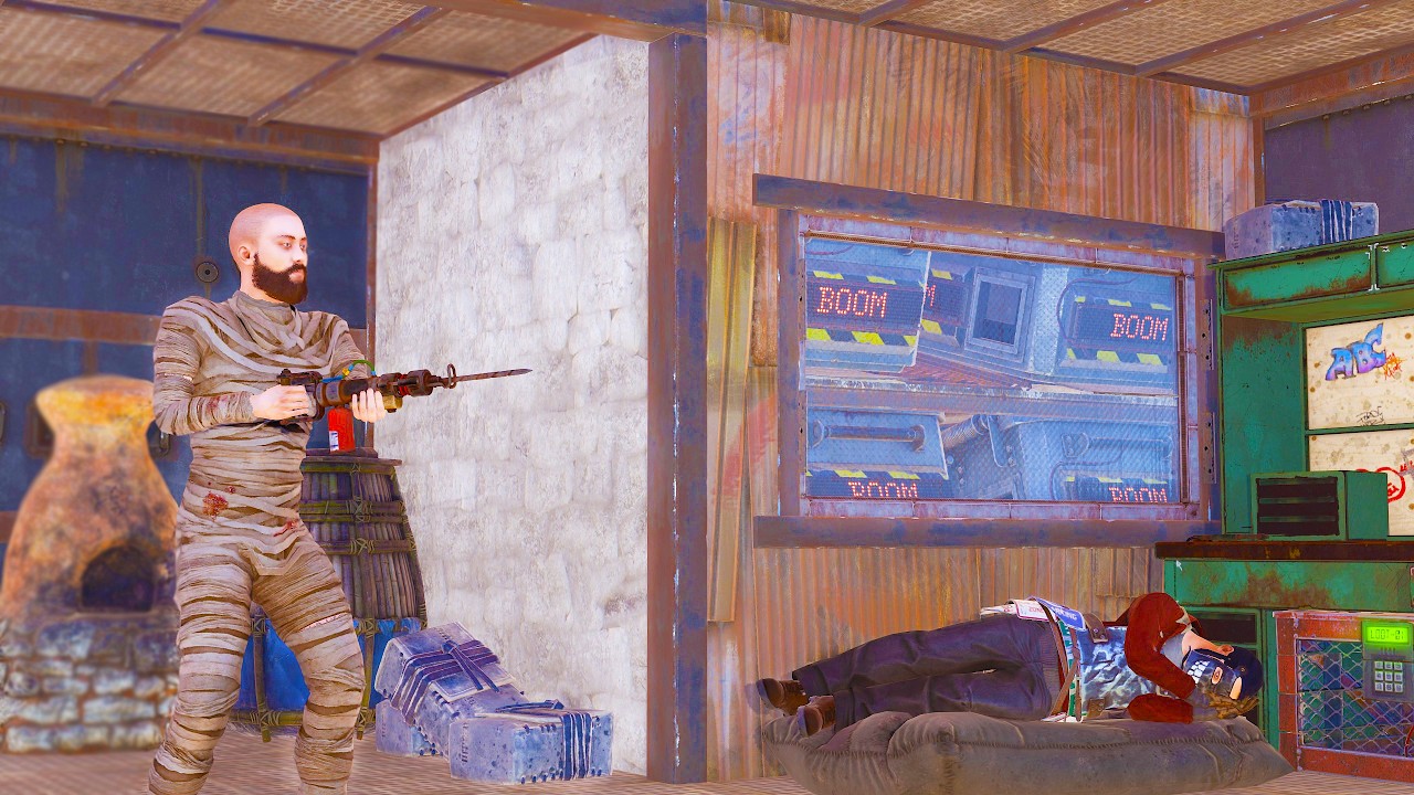 i eco raided a cheaters bunker...