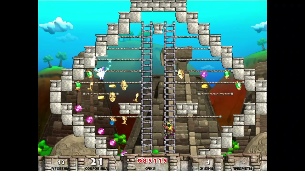 Snowy Treasure Hunter   World's largest pack • pack of levels by Honduro №1