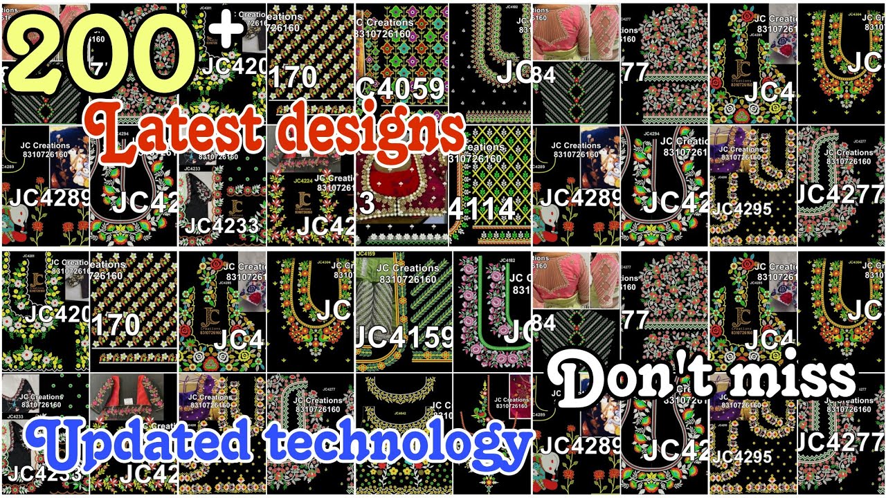 200+ latest designs