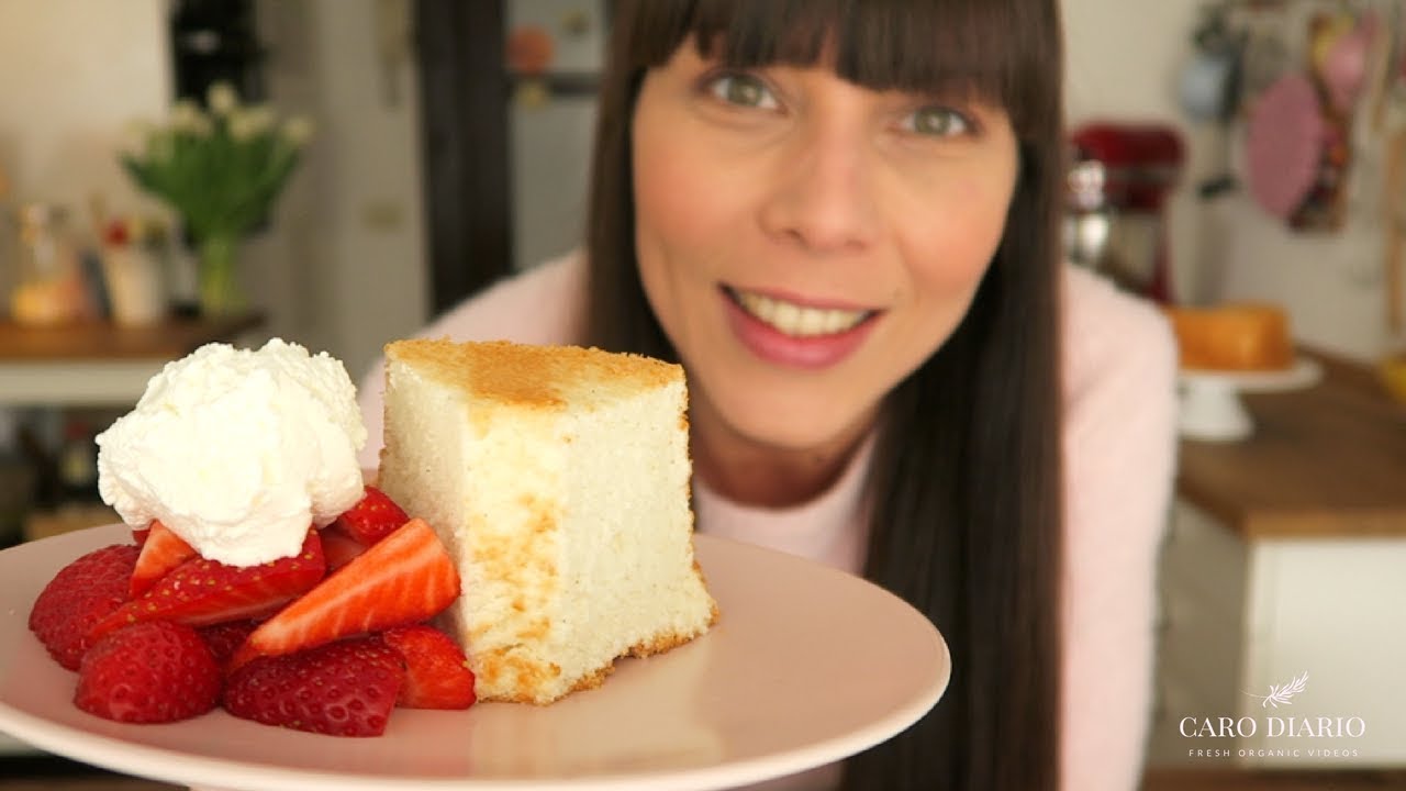 ANGEL FOOD CAKE: la torta senza grassi più soffice che c'è (lactose free) | Il Ricettario #54