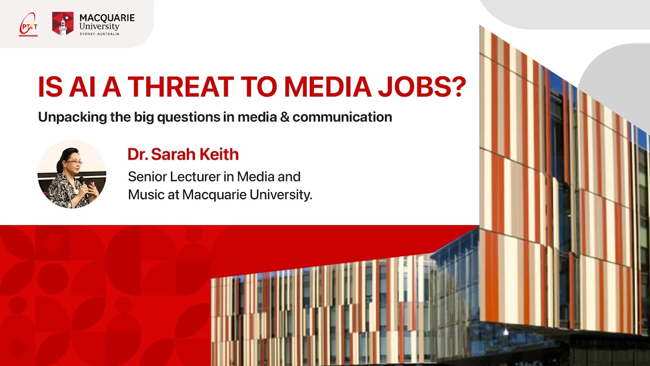 Guest Lecture | Is AI threat to media Job?
