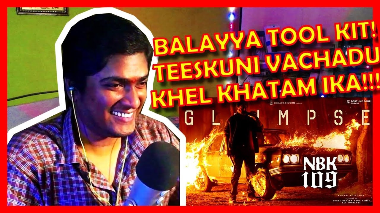 NBK 109 FIRST GLIMPSE REACTION!!! TELUGU NANDAMURI BALAKRISHNA BALAYYA TEASER, BOBBY KOLLI, THAMAN S
