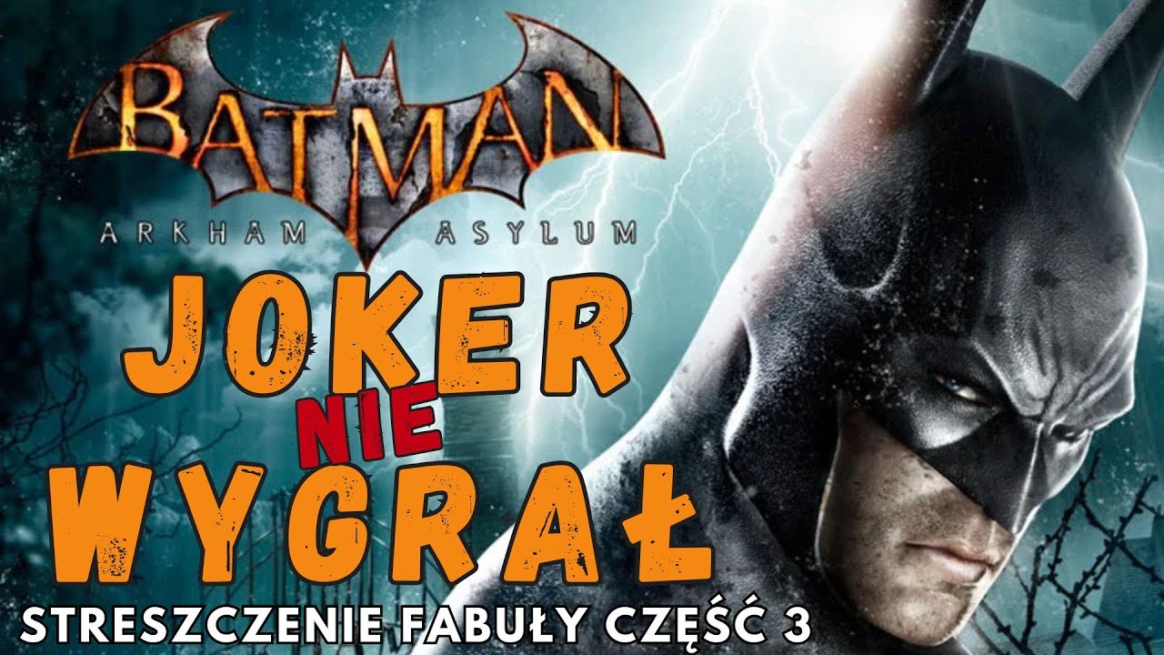 Batman Arkham Asylum FINAŁ - Joker Wygrał - streszczenie fabuły część 3