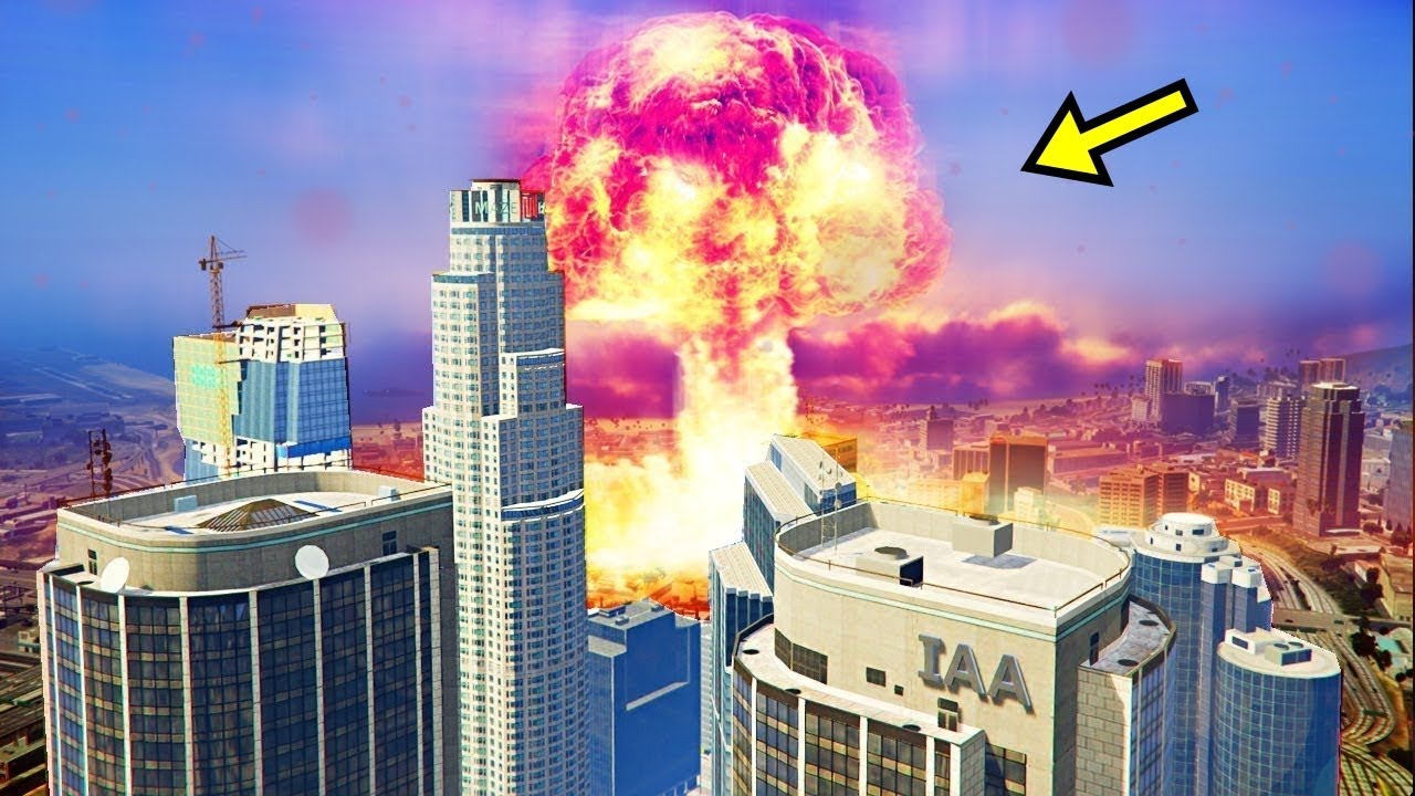 Қаланы бомбамен жардық😨 | GTA 5