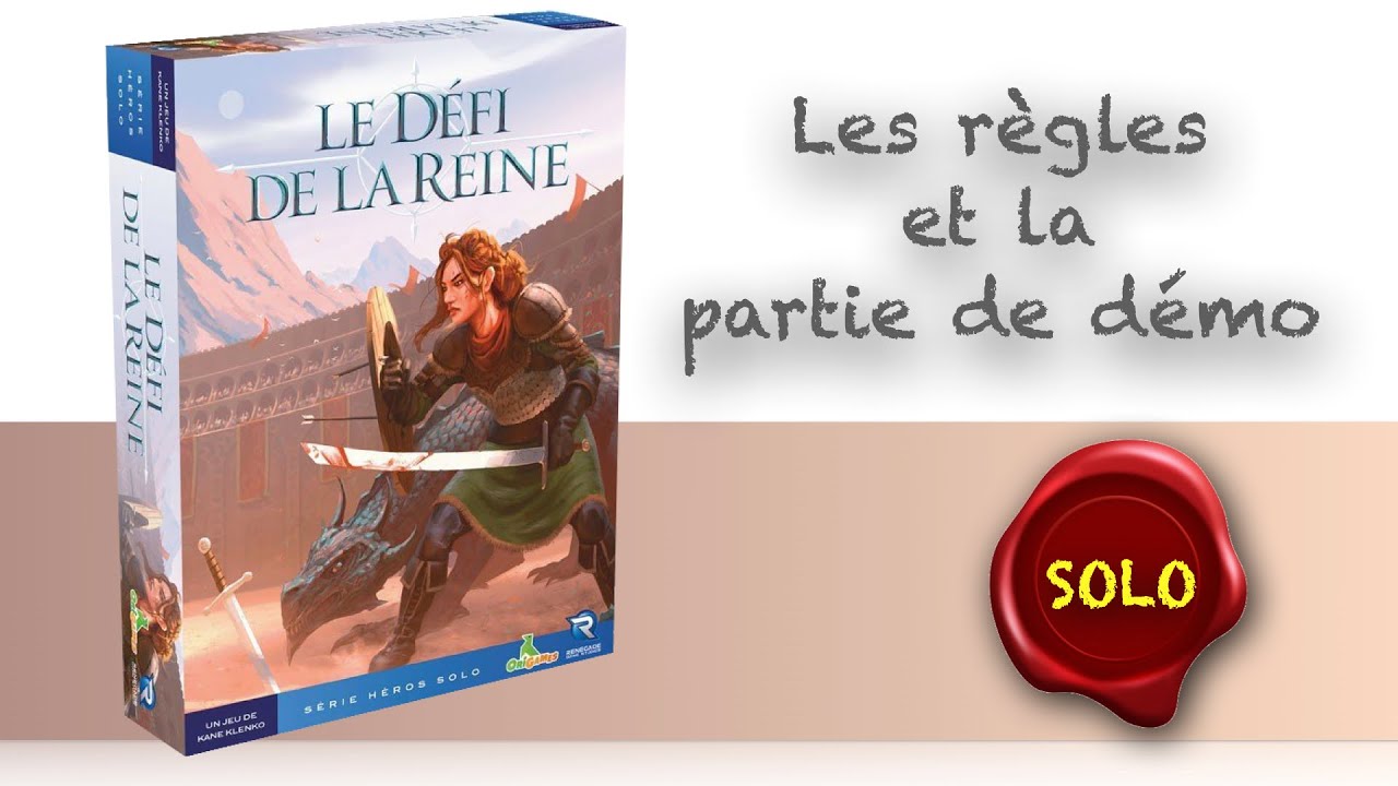 Le défi de la reine - règles et partie