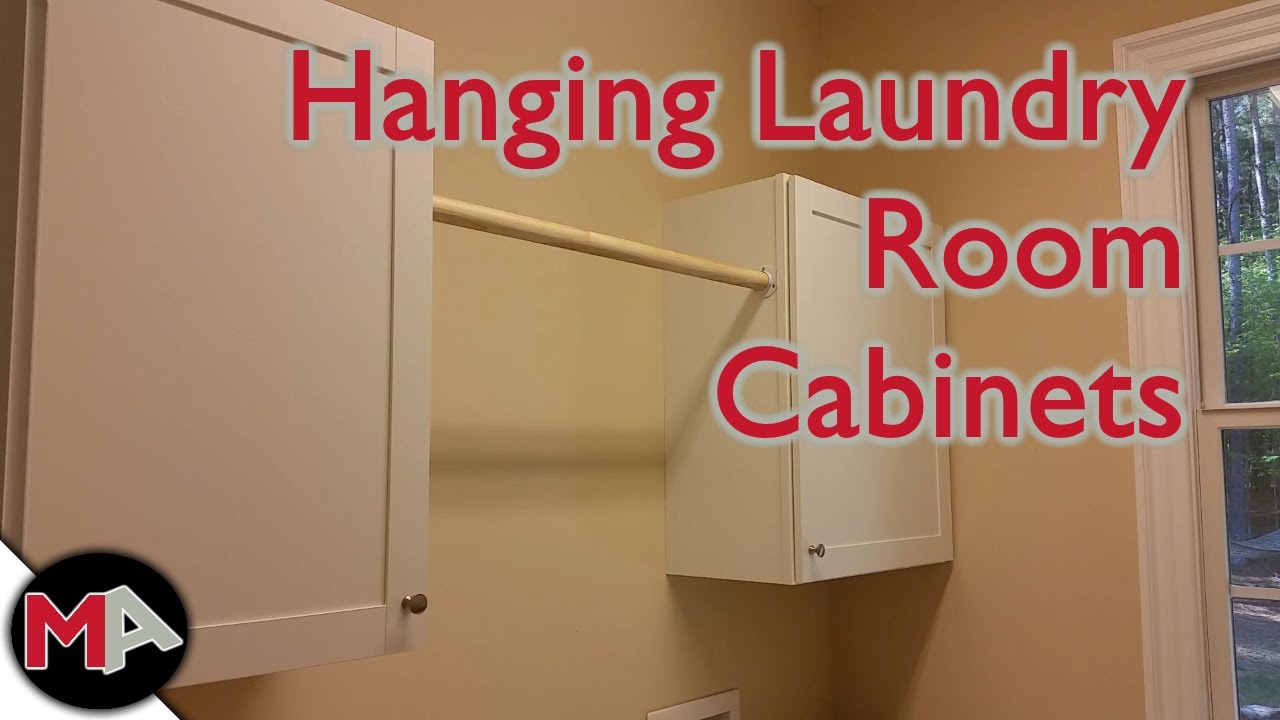 Hanging Laundry Room Cabinets