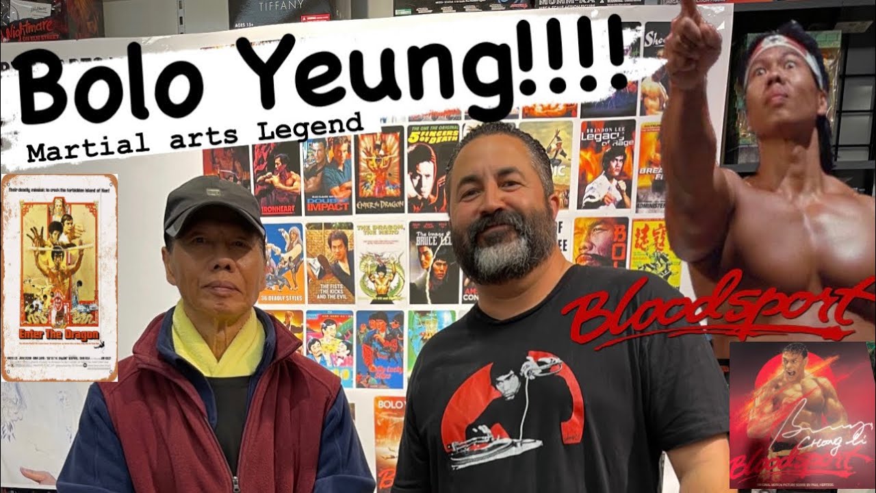 Bolo Yeung autograph signing!!! #enterthedragon #bloodsport #boloyeung #autographs