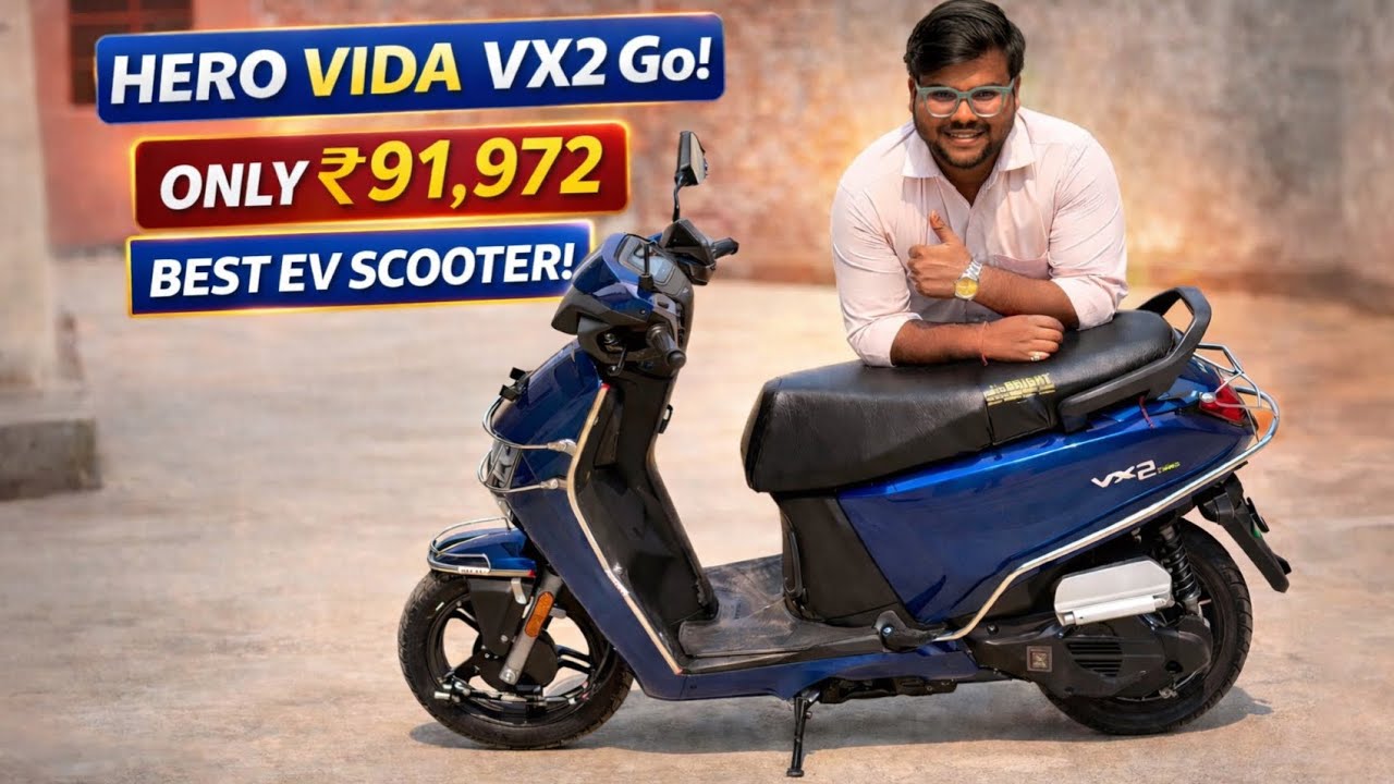 New Hero Vida VX2 Go 3.4 Kwh 2026 Model Detailed Review