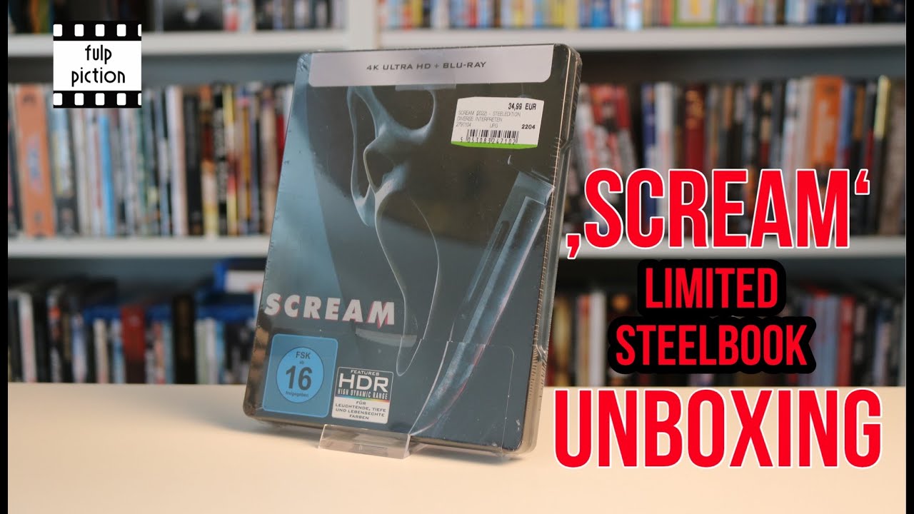 SCREAM (5) | UNBOXING | Limited Steelbook | Warum Scream?