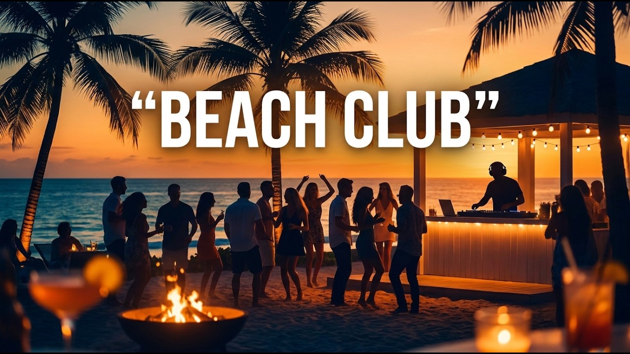 Latin House & Afro House Mix 🌴 Beach Club Energy | 1 Hour