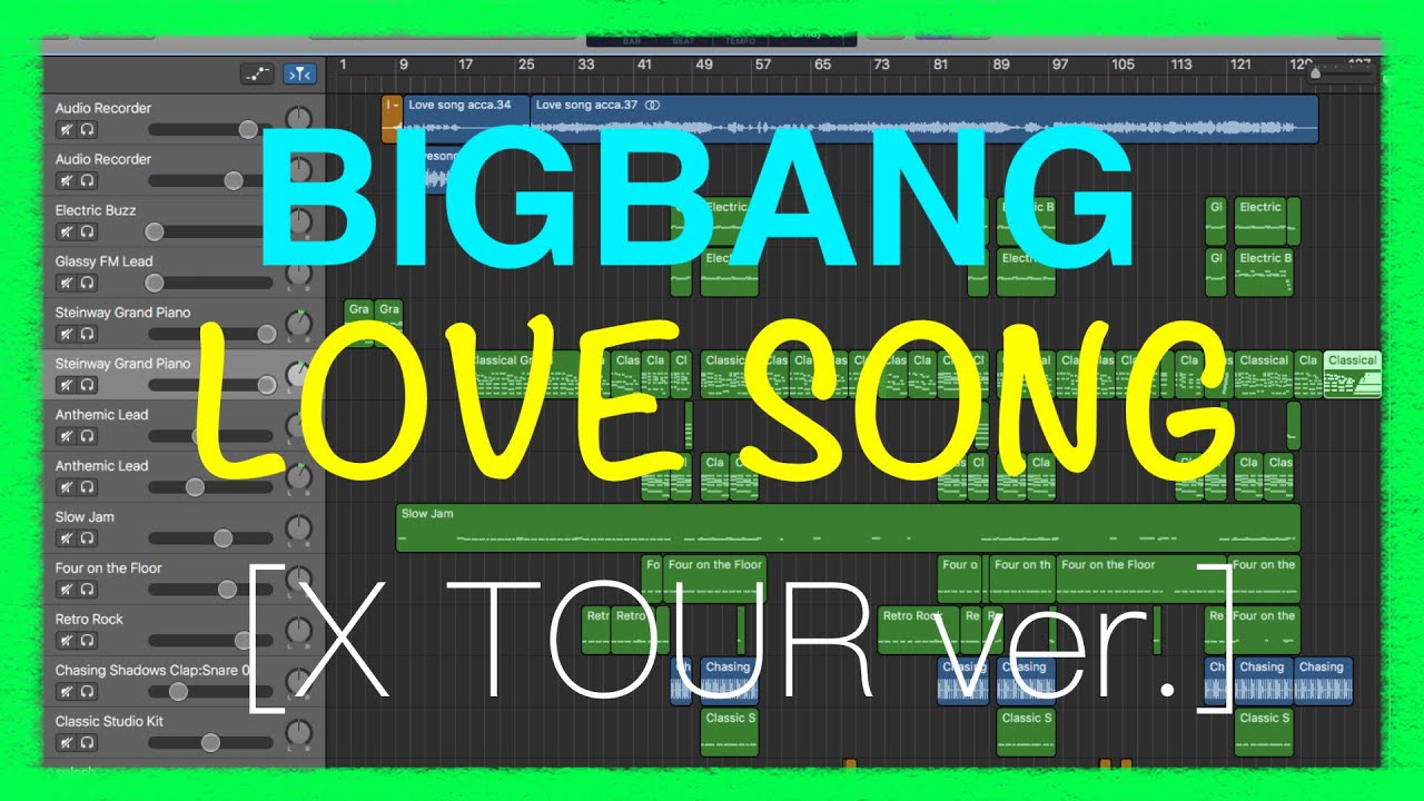 BIGBANG「LOVE SONG」(X TOUR ver.)