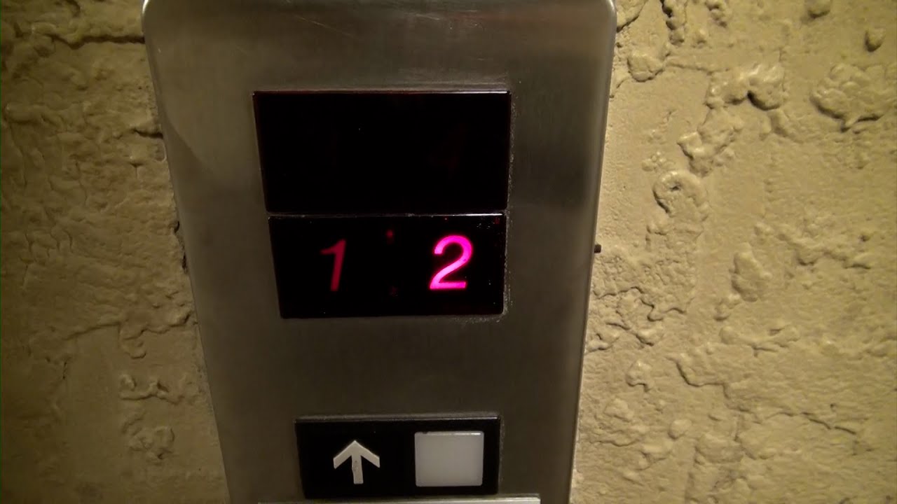 Two Otis Hydraulic Elevators at the Red Roof Inn Dallas - DFW Airport North