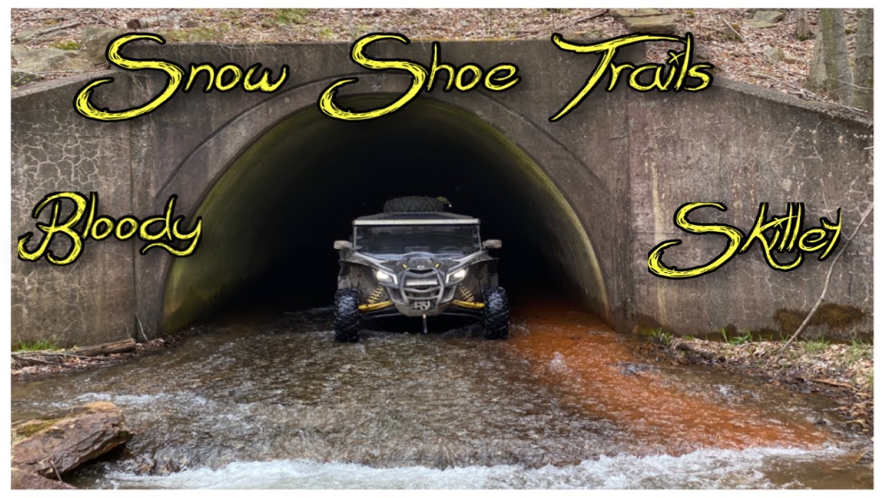Snow Shoe Rails to Trails to Bloody Skillet Connector | Can Am X3 | SSRTA