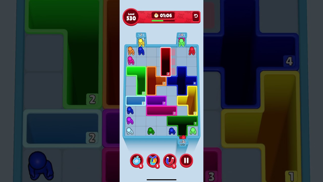 Drop Away:Color Puzzle Walkthrough Level 530 #dropaway #games #gaming #gameplay #walkthroughgameplay