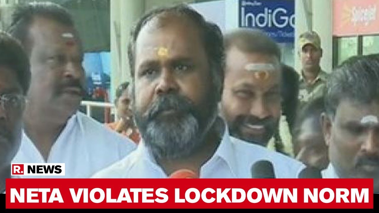 Tamil Nadu Minister RB Udayakumar Attends Funeral, Violates Lockdown Norms