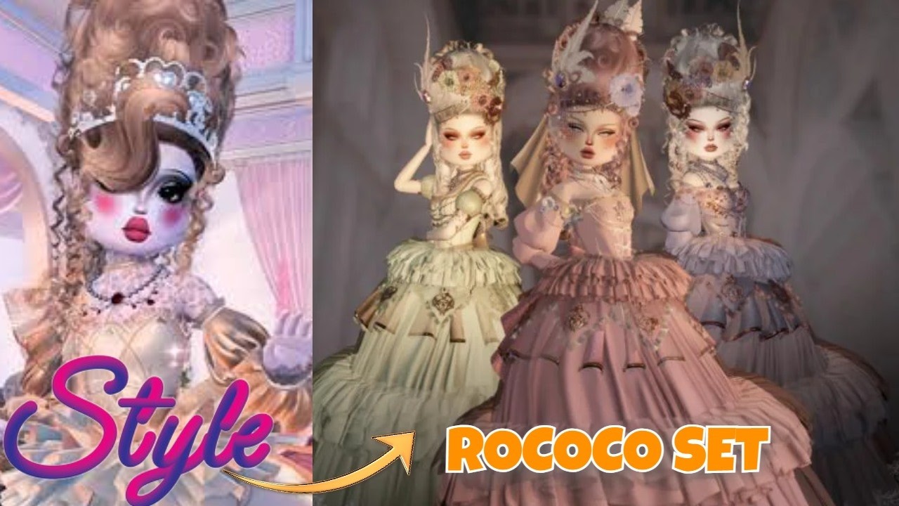 Styling The ROCOCO SET In Dress To Impress