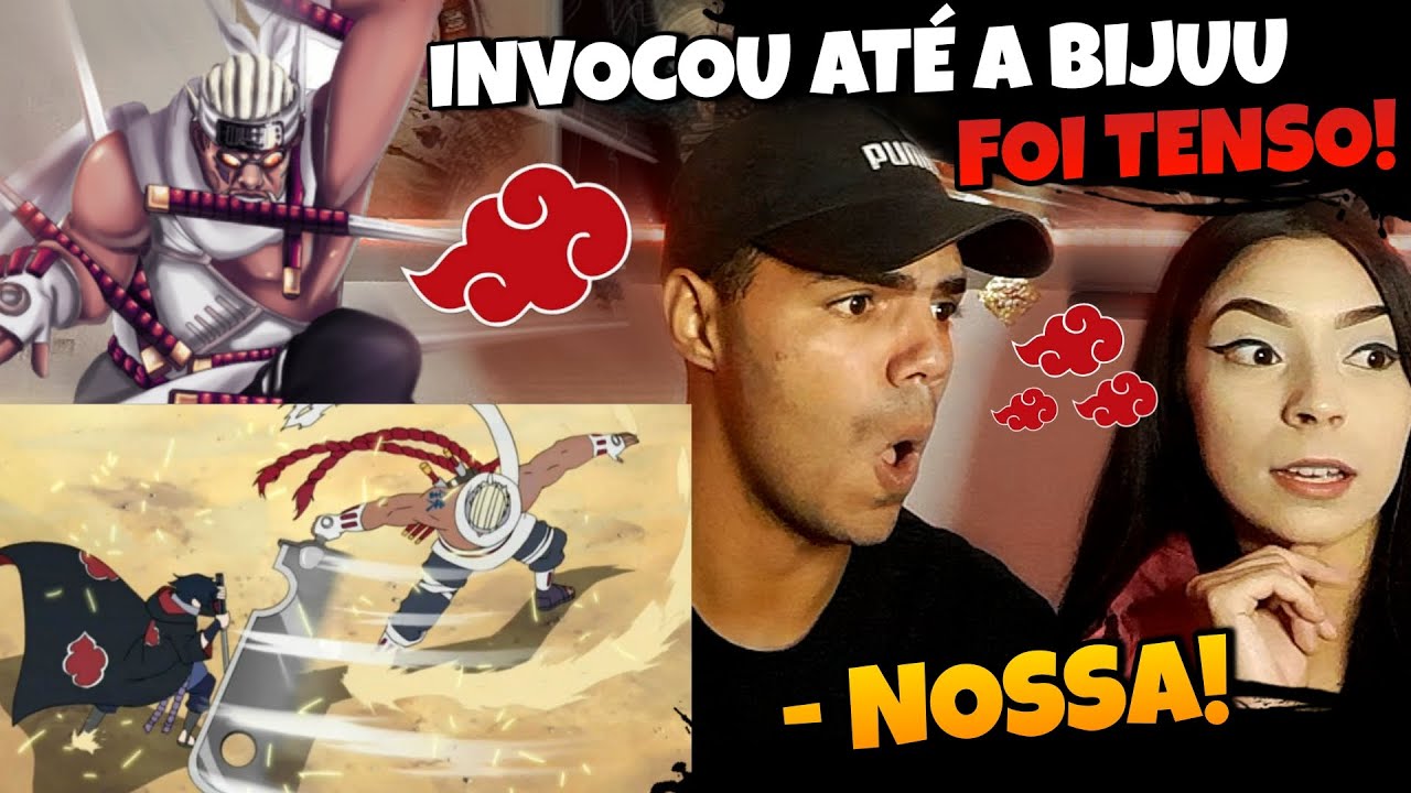 React - SASUKE TAKA VS KILLER BEE: VEJA COMO FOI A LUTA | EI NERD