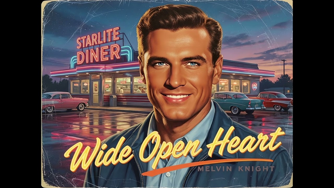 Wide Open Heart – High Energy 1950s Love Anthem About Freedom, Open Roads and Living Without Limits