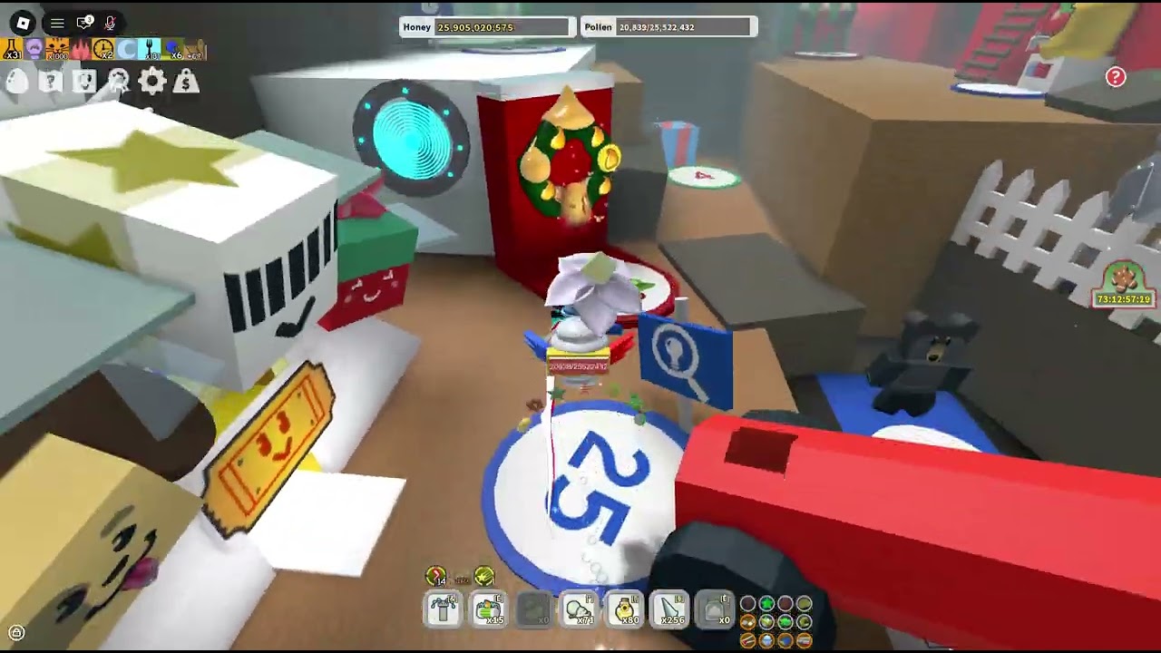 Getting coconut canister in bee swarm simulator