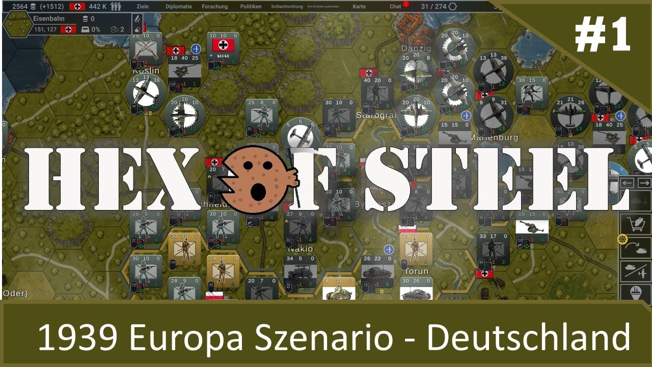 #1 - HEX OF STEEL - Gameplay German Deutsch