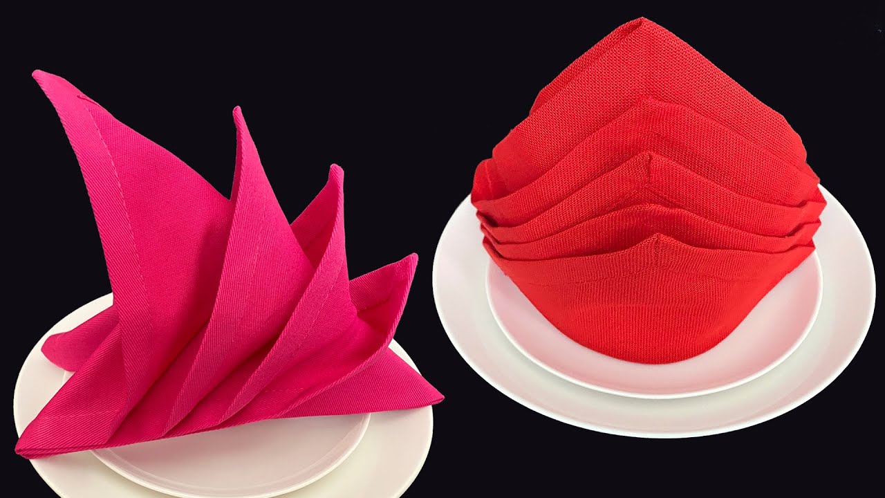Napkin Folding Opera House 2 Ways