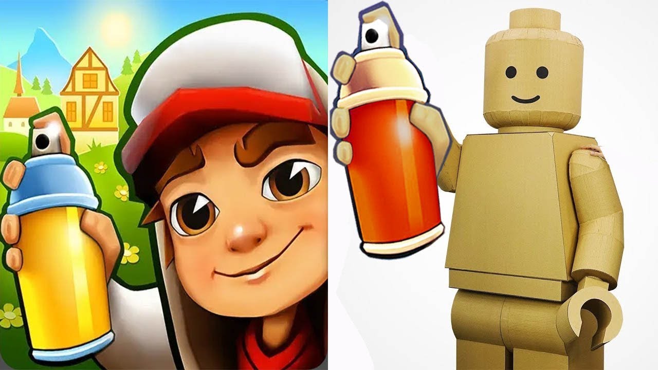Subway Surfers JAKE vs LEGO Subway Heros Gameplay HD