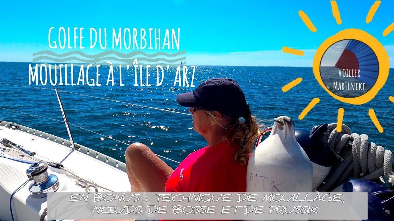 À la voile vers l'île d'Arz : Une expérience inoubliable dans le Golfe du Morbihan - 4K