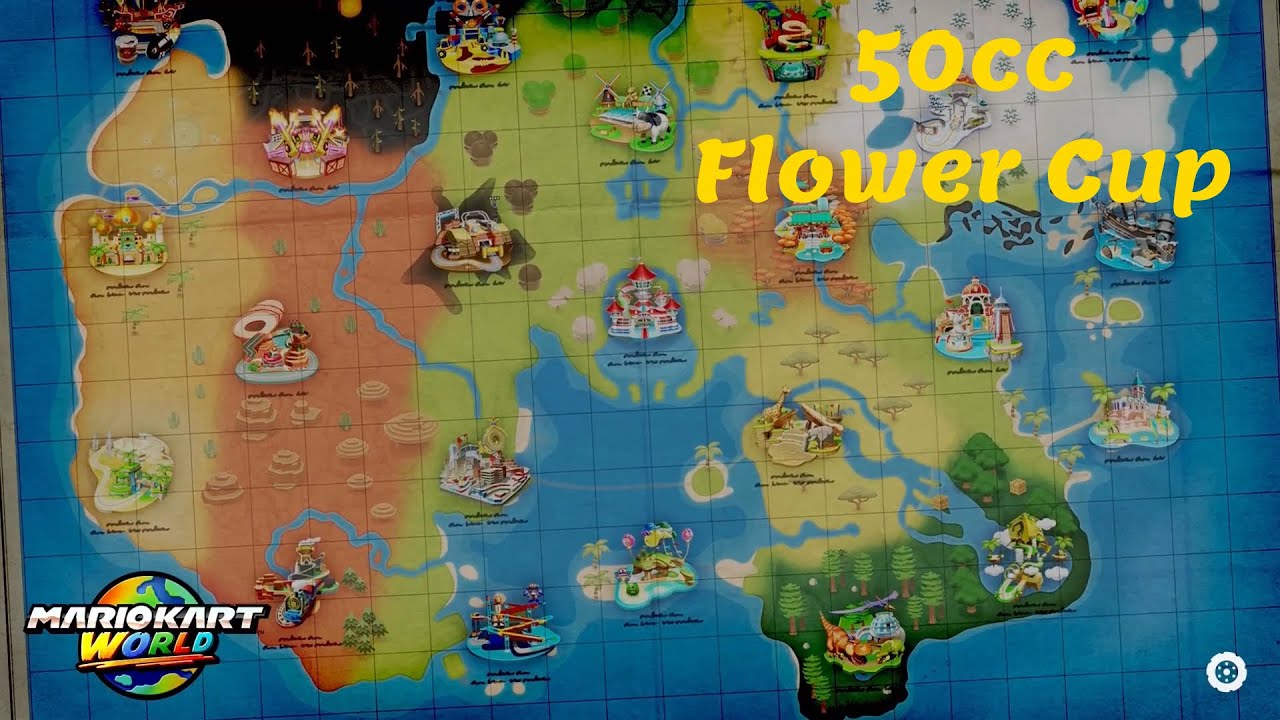 Mario Kart World | Flower Cup | 50cc | Switch 2 | Dia 28