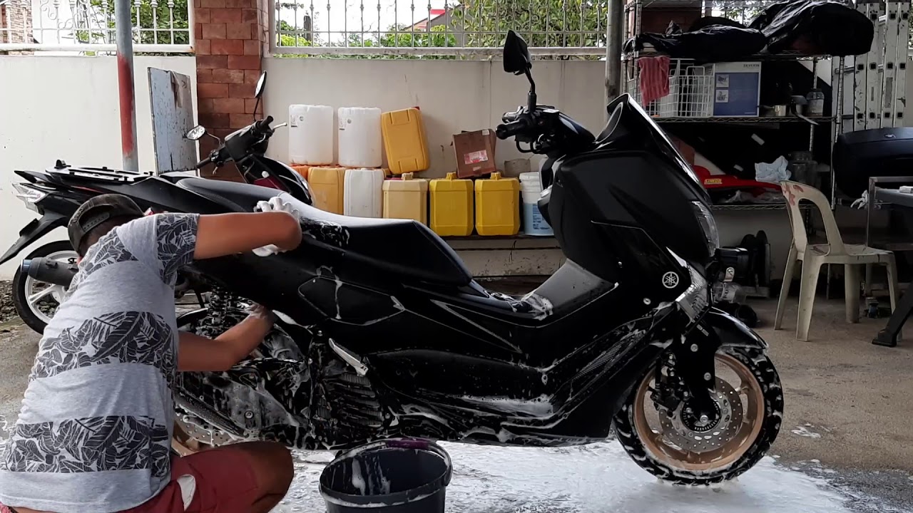 PAANO MAG CARWASH O MOTOWASH NG YAMAHA NMAX!!!
