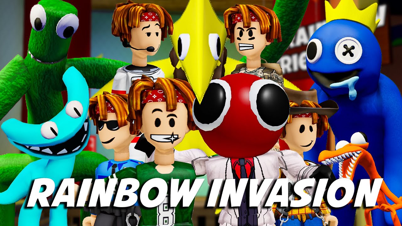 RAINBOW INVASION 🌈 ALL EPISODES / ROBLOX Brookhaven 🏡RP - FUNNY MOMENTS