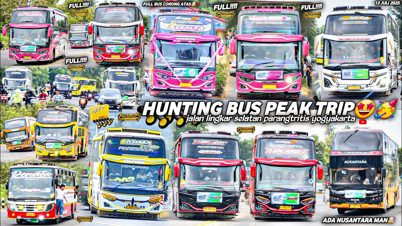 FULL TELOLET BASURI🤩hunting bus di acara peak trip yogyakarta😋peak trip seruuu banget‼️