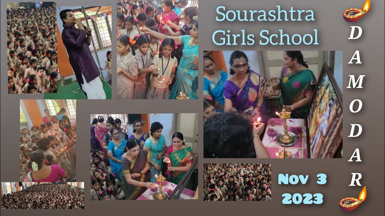 Sourashtra Girls School 🪔3 Nov 2023