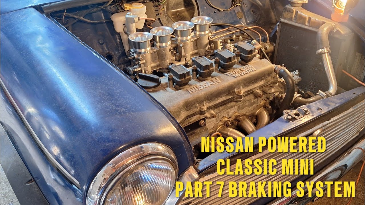 NISSAN POWERED CLASSIC MINI PART 7 BRAKING SYSTEM