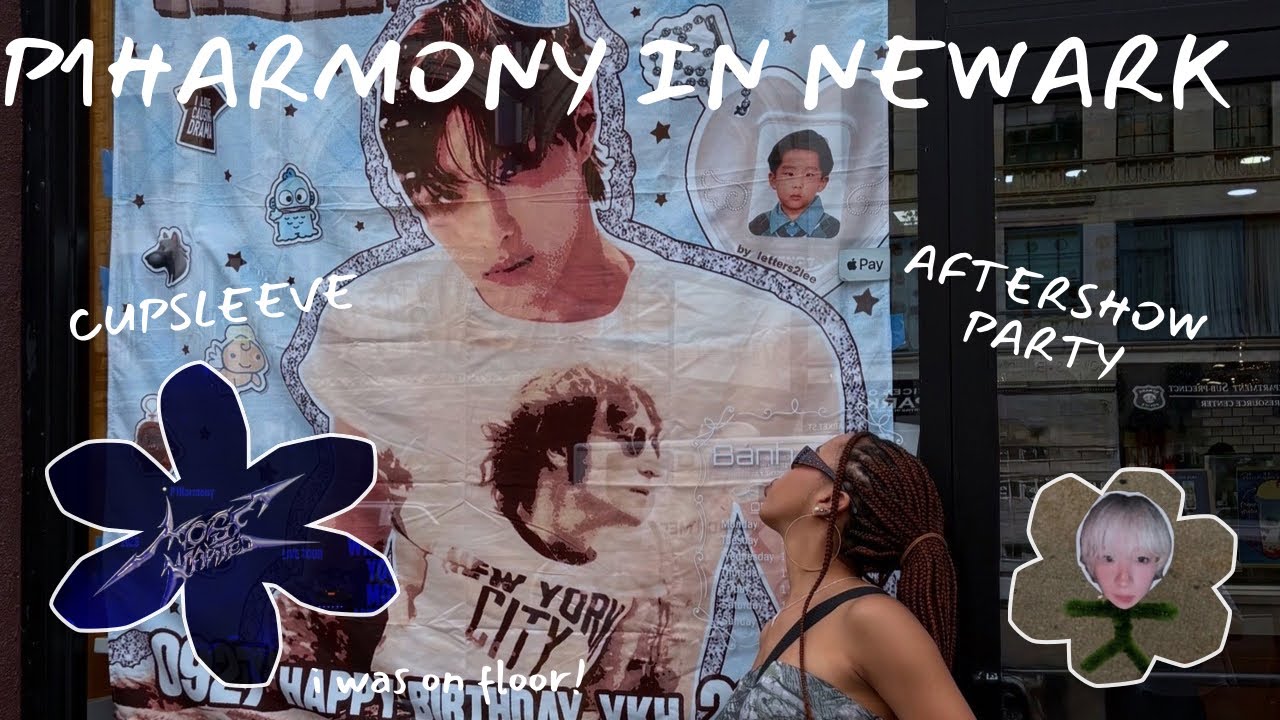 P1HARMONY IN NEWARK VLOG MOST WANTED TOUR