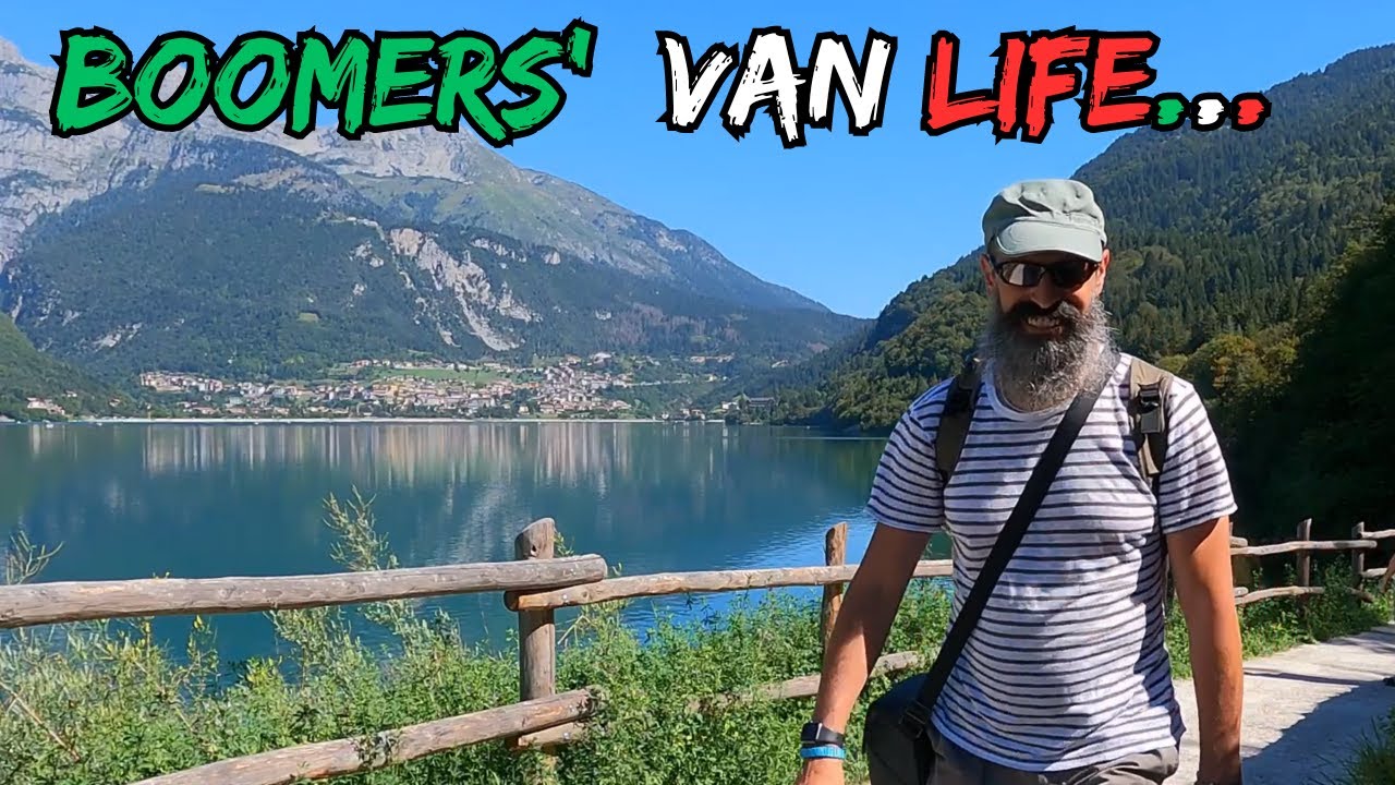 DAL PASSO SELLA AL LAGO DI MOLVENO CON CALMA...ECCO LA NOSTRA BOOMERS' VAN LIFE..🤙🚍🌍🌈ENJOY VAN LIFE🤟