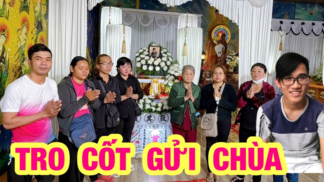 Cận cảnh nơi để tro cốt Đức mồ côii ở Chùa Pháp Bửu và những clip cũ khi Đức còn sống